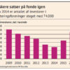 Grafik er klart vinklet og meget let aflæselig. Den er produceret af journalisten i det nye Excel-skabelon-system. 12. januar 2017.