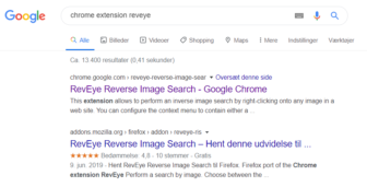 søgning efter chrome-udvidelse