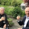 Brant Houston and Nils Mulvad in 2017 celebrating 16 years of 1st conference. Photo: Lone Hougaard